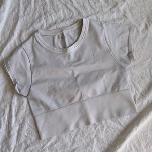 Aerie White Crop Top